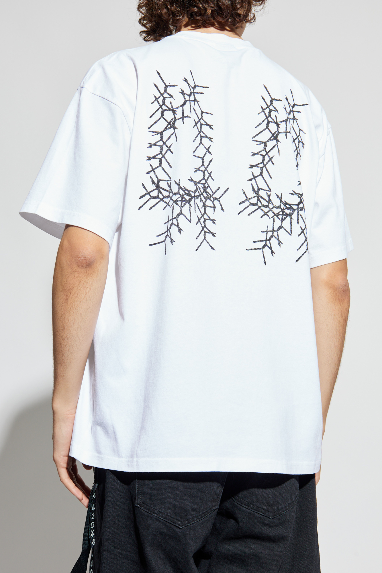 White T-shirt with logo 44 Label Group - Vitkac AS